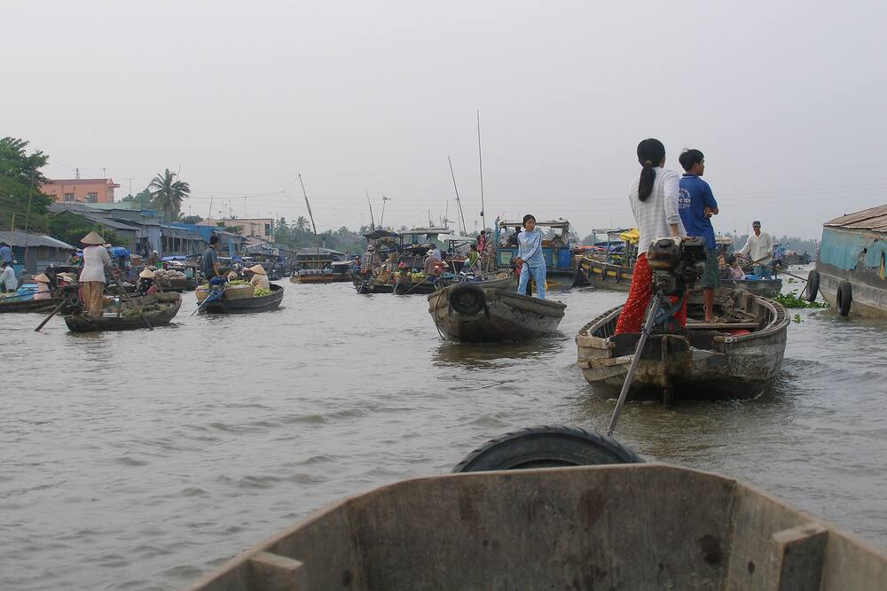 Cái Răng floating market · Mekong Delta
